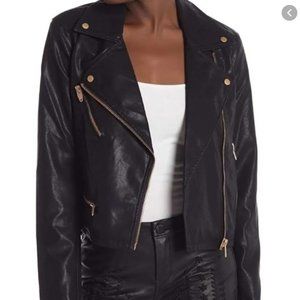 Blank NYC Faux Leather Moto Jacket
